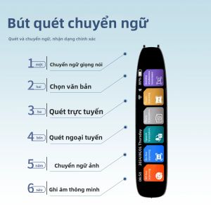 Bút Đọc Thông Minh Dành Cho Chứng Khó Đọc Dịch Văn Bản Thành Giọng Nói Máy Quét Máy Ghi Âm Không Dây 142 Ngôn Ngữ Dụng Cụ Giáo Dục Di Động