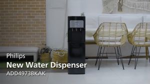 Philips Water Dispenser Bottom Loading ADD4973BKAK Hitam Filter Microplastic + Alkaline | ADD4973DGAC - Abu Filter Mikroplastik + Anti BPA Galon Dibawah ADD - 4973BKAK | ADD - 4973DGAC
