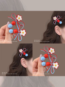 Cute Floral Butterfly Knot Hair Clip Womens New 2025 High End Side Hair Clip Hair Accessories Hair Decoration Side Hair Clip