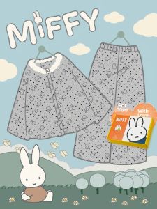 GONGDIE | Soft Pure Cotton Nightwear with Lace and All-over Prints Suitable for Spring