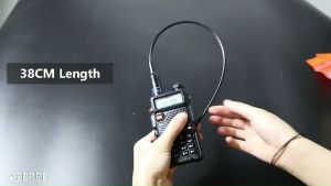 【FREE Earphone】BaoFeng UV-5R Portable Walkie Talkie + 771 Antenna Dual Band Two Way Radio Pofung UV5R Ham Radio Transceiver UV5R Promo Battery 1800mAh