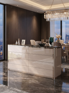 Luxurious Italian Style Sideboard Dining Room Storage