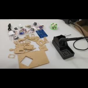 Complete DIY Robotic Arm Assembly Learning Kit - Hands-On Practice for Welding Electronics Fundamentals Circuit Building Perfect for STEM Projects Maker Labs & Educational Gift
