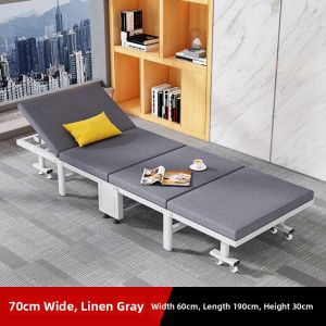 Portable Foldable Bed Single Bed Nap Office Camping Bed