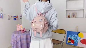 【READY STOCK 】Fashion Mini Backpack Female Korean Cute and Versatile Schoolbag Fashion Backpack