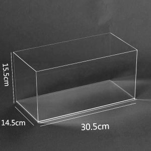 Transparent Acrylic Rectangular Storage Box ness Preservation Refrigerator Freezer Food Grain Storage Container Kitchen Organizer