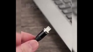 BISA COD Magnetic Charger Cable 3 in 1 Lightning Micro Type-C USB Kabel Cas Magnet