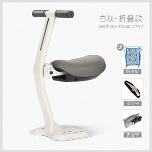 Foldable Pedal Electric Vehicle Child Seat Front Position Baby And Kids Seat Chair for E-Bike Sportway Spw-12 Handrail Style