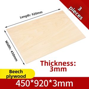 DUOCAIHANI | Basswood Plywood Sheet For DIY Model Building Boat Modeling And Pyrography