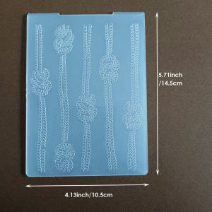 Animal Paw/Christmas/Easter Egg2D Plastic Embossing Template Folders for Card Making Photo Album DIY Scrapbooking