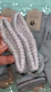 ถุงเท้านักเรียน ถุงเท้าทำงาน Socksy ข้อเทาฟรีไซส์ สีเทาอ่อน ผ้าดีหนุ่มขนาดฟรีไซส์ มีสินค้าพร้อมส่ง