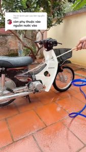 Bộ 5M dây và vòi xịt tăng áp lực nước 300% rửa xe tưới cây lắp cho vòi nước thông thường (đầu vòi đồng)