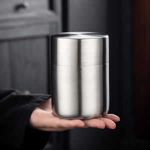 Hộp Đựng Trà Bằng Thép Không Gỉ 304 Hộp Đựng Đồ Lưu Trữ Tiện Lợi Có Nắp Đậy Hộp Đựng Trà Nhỏ Dùng Trong Gia Đình Hộp Đựng Trà
