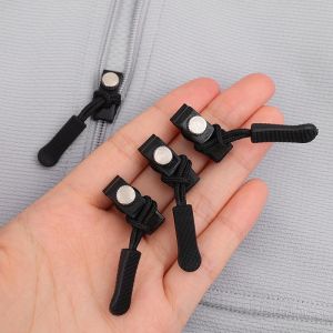 1/3/5 Pcs Zipper Repairer Detachable Zipper Head Luggage Clothes Universal DIY No-Sewing Replacement Zipper Lock Head Durable Smooth Multifunctional Tool-free Zipper Accessories