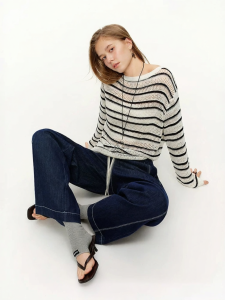 DUSHU | Lightweight Loose Knit Top