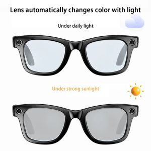 HIWEGO New Smart Glasses 8MP HD Camera AI Glasses Photo Video Recording Waterproof Mini Anti-blue Camera Glasses for Man Women