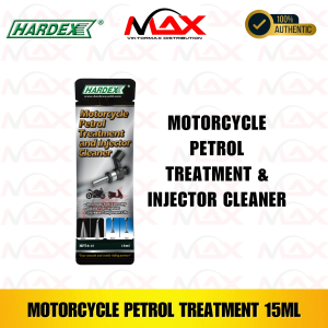 HARDEX MOTORCYCLE PETROL TREATMENT & INJECTOR CLEANER 15ML