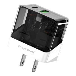 Đầu Chuyển PD20W Sạc Nhanh Đôi Cổng USB3.0 Tương Thích iPhone Android
