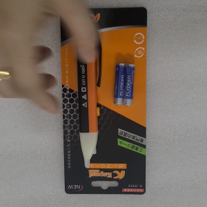 Bút THỬ và DÒ điện kiểm tra dòng điện an toàn Kapusi_K9058 có tặng kèm 2 viên pin