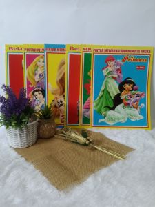 PAKET BUKU EDUKASI MEWARNAI 3PCS/BUKUEDUKATIF/mainananak/toys