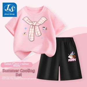 JS | Stylish Cotton Girls Set
