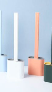 Sikat Toilet Silicone Model Tempel Dinding / Brush Toilet Silicone - Sikat Closet / Sikat Kloset-Unique Home Store