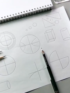 Penggaris Busur 360 Derajat Penggaris Geometri Matematika Protractor Ruler Multifungsi FOLDHAND