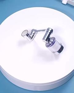 Universal Tap Extender Aerator with Filter 1080° Swivel Splash-proof Faucet Filter Removes Chlorine & Heavy Metals for Cleaner