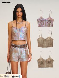 SMFK | Colorful Handmade Design Spicy Girls Top