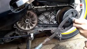 Alat Treker Mekanik Motor Pliers Y-type Paket Treker CVT Special Motorcycle Tool Kunci Treker CVT Kunci Tahanan Roda Gila Flywheel Spanner