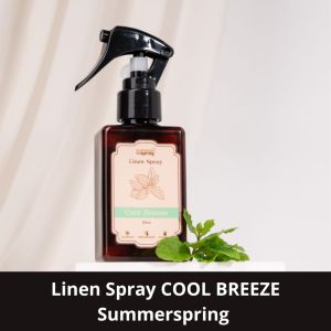 Linen Spray Cool Breeze Aroma Peppermint Pengharum Spray Antibacterial Pure Essential Oil