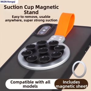 RQZN | Magnetic Wall Mounted Phone Stand Mirror