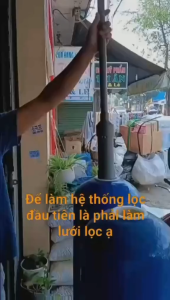 Vật Liệu Lọc (Nguyên Liệu Lọc) Nước Nhiễm PhènNhiễm Sắt -Dùng Thay Thế Cho 1 Cột Lọc Composite & Inox (Phi 250mm)