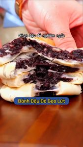 Bánh Đậu Đỏ Gạo Lứt Không Đường Thức Ăn Kiêng Với Thành Phần Tốt Cho Sức Khỏe Như Đậu Đỏ Với Gạo Lứt Thơm Ngon Dậy Vị