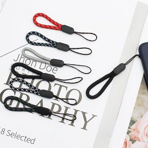 DAMILE SJP-011 Phone Case Neck Lanyard Hand Wrist Lanyard String Short Grip Lanyard Mobile Phone Strap for Flash Drive Keychain ID Badge Holder DIY Hang Rope