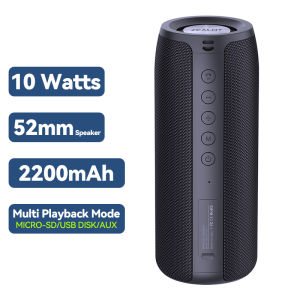 ZEALOT S51 Bluetooth Speaker Wireless Soundbar Portable TWS Heavy Bass Stereo Support Micro SD Card USB Disk Microphone
