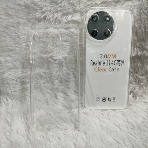 SoftCase Realme 11 NFC Realme 11 4G Silikon Casing Case Clear Bening Transparan