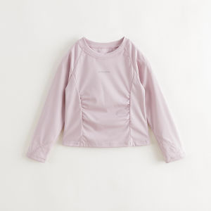 Marc&Janie | Elastic Wrinkled Girls Long Sleeve T-shirt