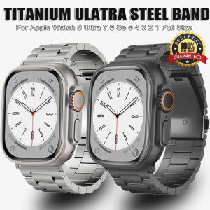 Titanium Metal Strap for Apple Watch Ultra 49mm 45mm 41mm 40mm 42mm44mm Smart Watch Bracelet for I watch Series 8 7 6 SE 5 4 (excluding watch)
