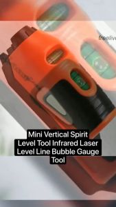 KALLA alat ukur kemiringan Laser Level 2in1 Waterpass Vertical Line Mini Portable alat bangunan