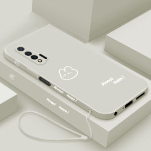 Huawei Nova6/se Liquid Silicone Protective Case 5G Men Women Style Full Lens Coverage Anti-scratch Soft Shell Elegant Minimalist