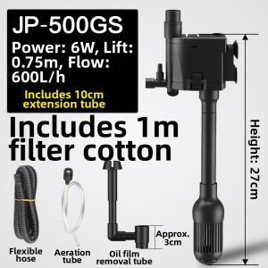 sunsun | Silent Multi-functional Aerator and Filter Pump for Aquarium