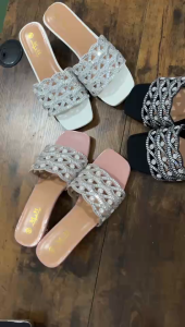 2025 Sandal Platform Wanita Sandal Selop Teplek Gaya Korean Sendal kokop