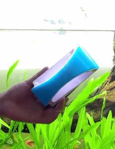 Magnetic Brush Blade Aquarium Floating General Magnetic Algae Brush/Glass Cleaner水族箱通用磁性藻类刷（READY STOCK)