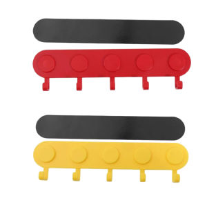 4Pcs Strong Magnetic Door Hook Non-marking Fridge Hook Kitchen No Drilling Required Storage Rack For Keys Hats Bags Coat Hook