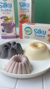 GROUU Silky Pudding 150gr / Puding Jelly Agar Agar Cemilan Bayi Anak / GROU BANDUNG