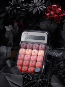 LOFREE | Wireless Bluetooth Mechanical Digital Keyboard for Girls Beauty