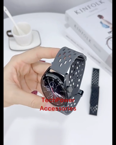 Tali Jam Watch Strap Generic For KOSPET TANK T4/ T3/ T2/ Tank M4/ M3/ M2/ KOSPET PULSE/ P10/ R10 22mm Magnet Buckle Silicone Porous Strap