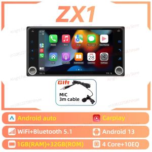 2Din Android Radio Car Multimedia for Scion XB 2003-2007 Head Unit GPS Navigation Stereo 7" Screen Wireless Carplay Autoradio