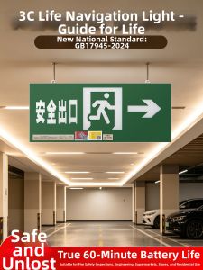 Emergency Evacuation LED Sign